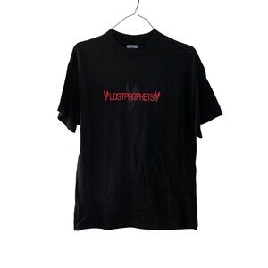 Vintage Lostprophets Scarlet 2002 Band T Shirt Black Crewneck Alt Rock 2000s